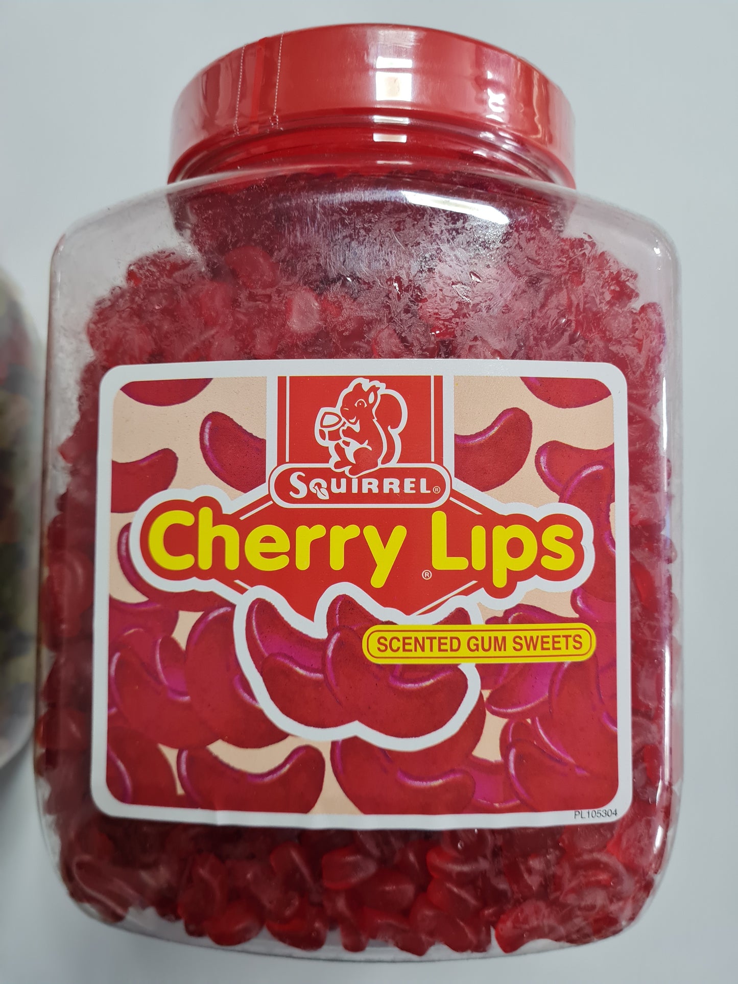 Squirrel Cherry Lips jar