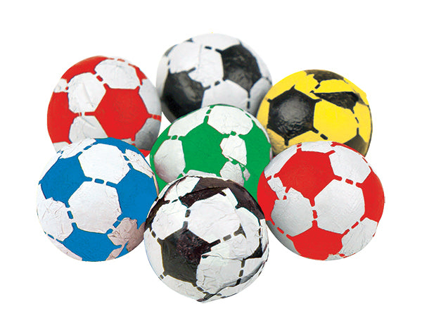 Milk Chocolate Footballs foiled
