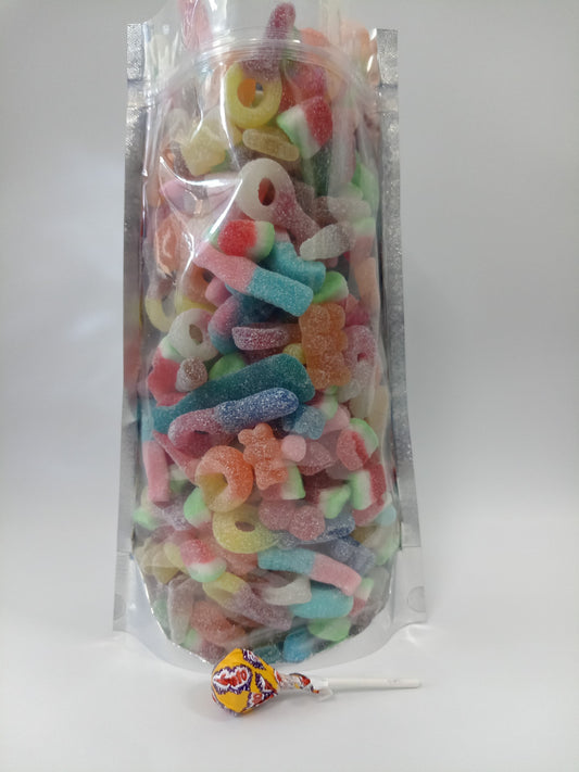 Fizzy Mix Sweets 1kg Sweet Pouches