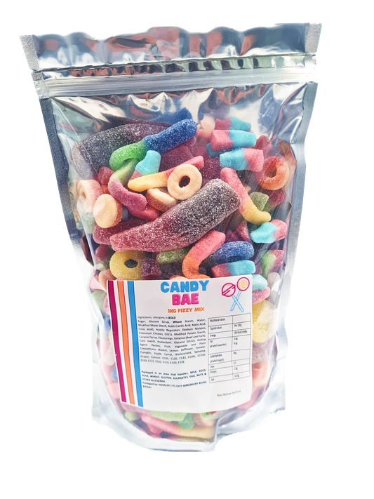 1kg Fizzy mix Sweets