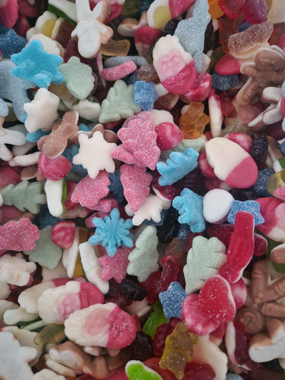 Christmas Sweets - Pick and Mix Fizzy and Jelly Mix