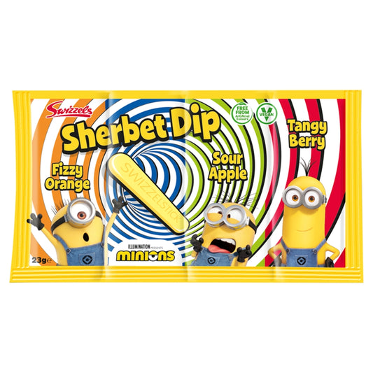 Swizzels Minions Sherbet Dip (36 x 23g Packs)