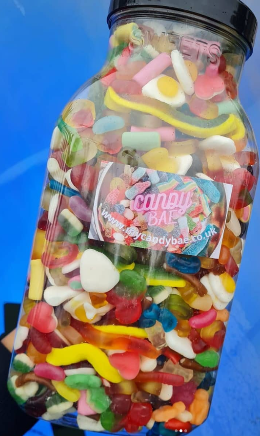 3Kg Huge Sweet jar assorted jelly fizzy 