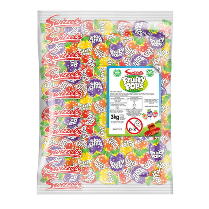 Swizzels Fruity Pops 3kg Bag