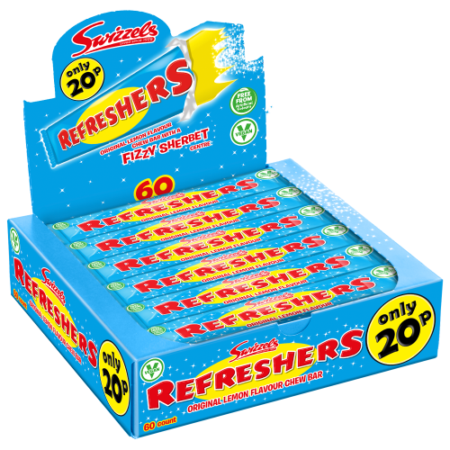 Swizzels Refreshers Original Lemon Chew Bars (100G)