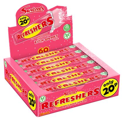 Swizzels Refreshers Strawberry Flavour Chew Bar