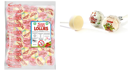 Swizzels Double Lollies 3kg Bag